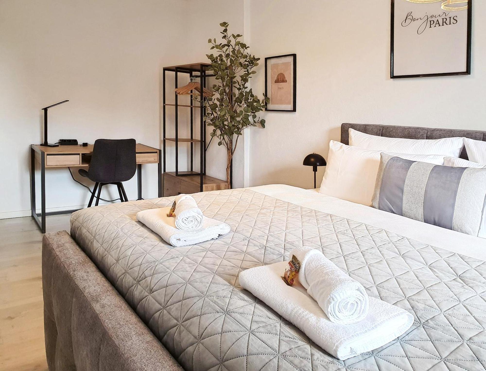 Livation - Apartments Hamm-Mitte - 2 Zi - Nespresso - Smarttv - Freewifi - Ausgestattete Kueche - 24H Check-In - Bis 4 Pers Pro Apartment Hamm  Exterior foto