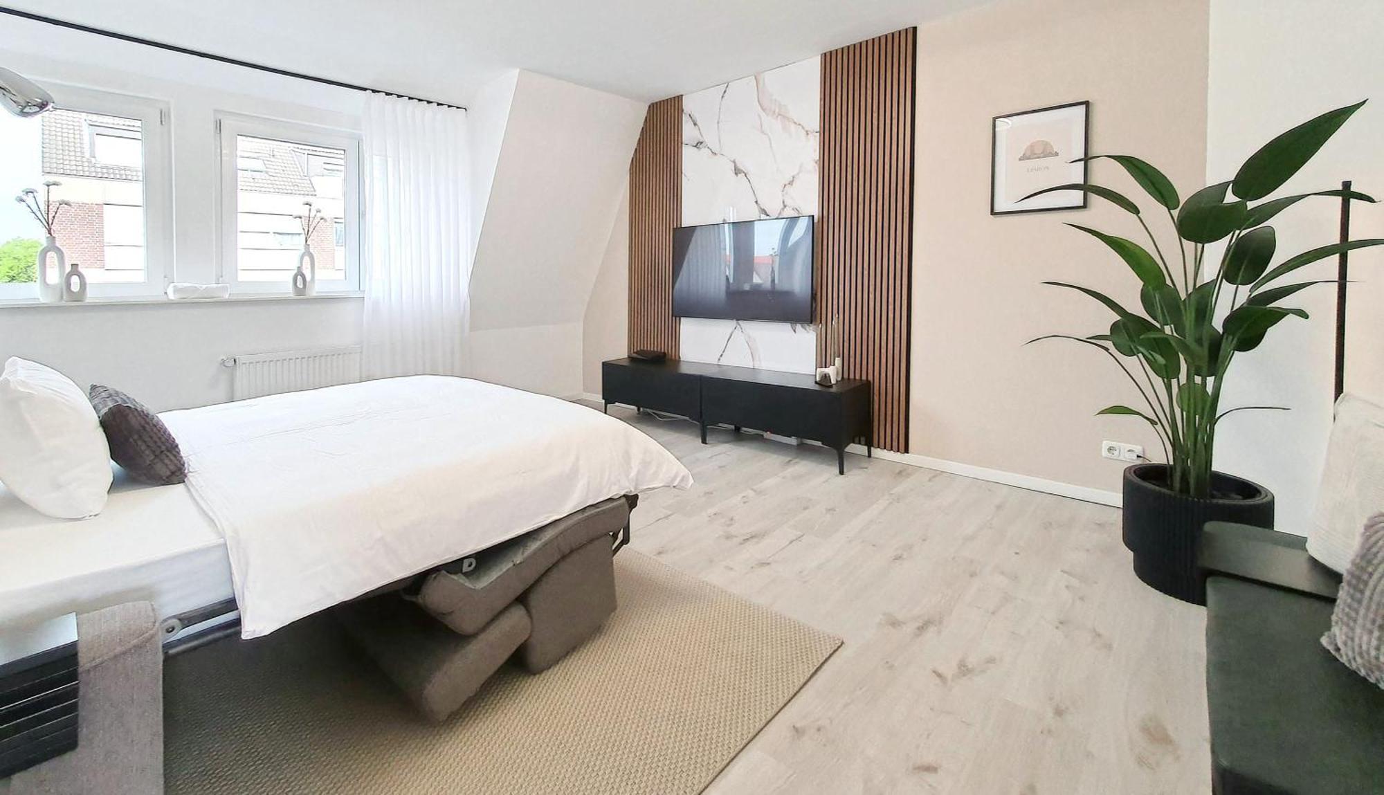 Livation - Apartments Hamm-Mitte - 2 Zi - Nespresso - Smarttv - Freewifi - Ausgestattete Kueche - 24H Check-In - Bis 4 Pers Pro Apartment Hamm  Exterior foto