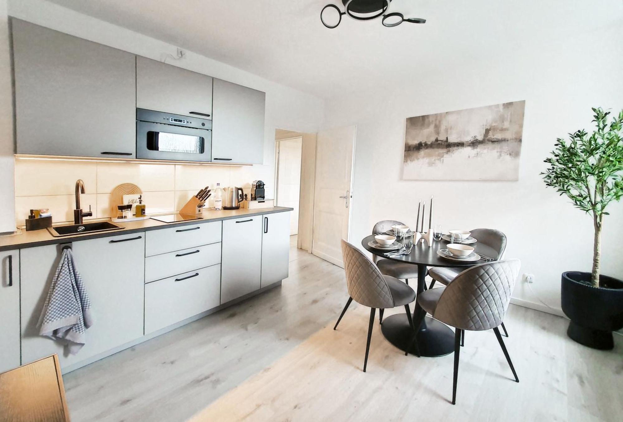 Livation - Apartments Hamm-Mitte - 2 Zi - Nespresso - Smarttv - Freewifi - Ausgestattete Kueche - 24H Check-In - Bis 4 Pers Pro Apartment Hamm  Exterior foto