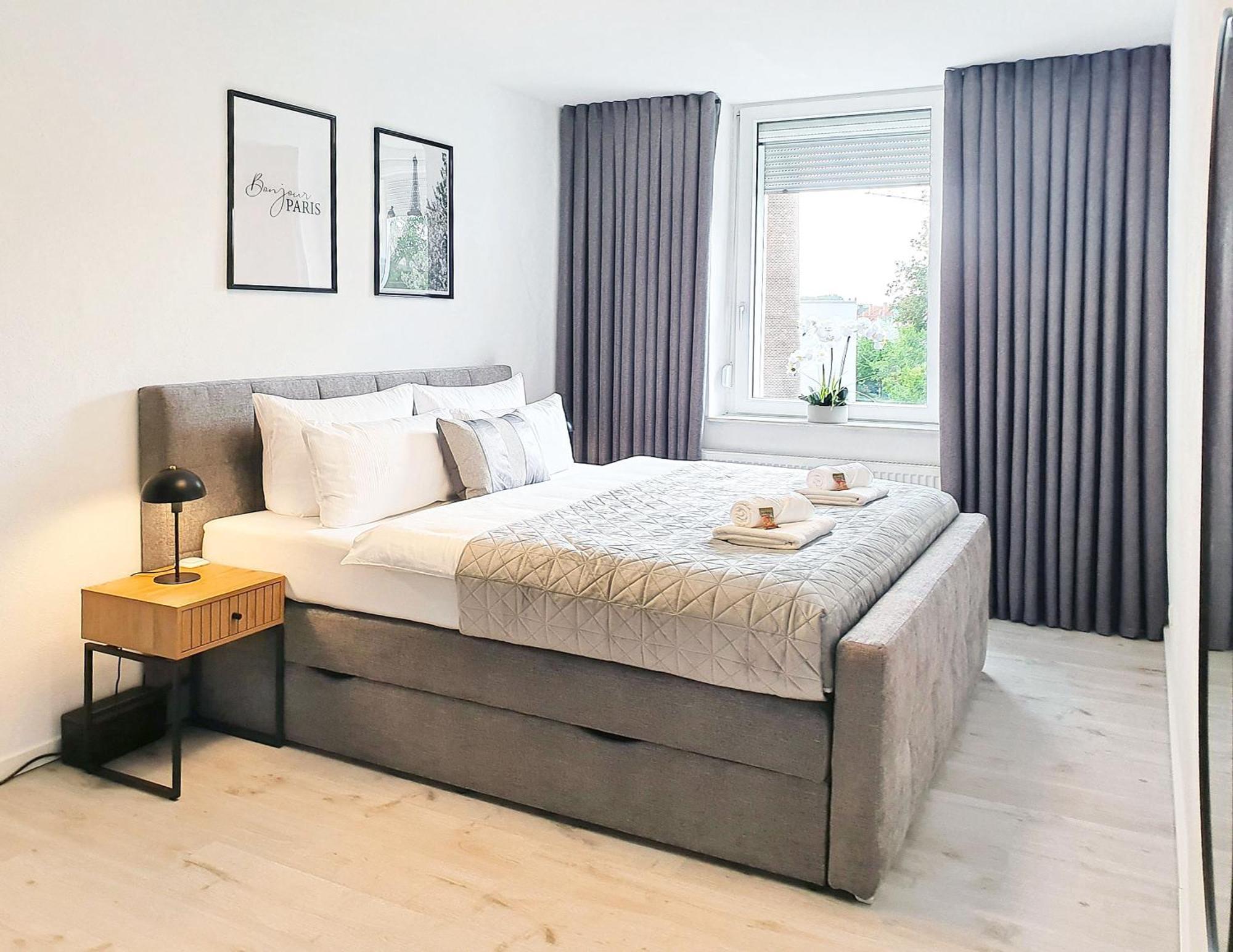 Livation - Apartments Hamm-Mitte - 2 Zi - Nespresso - Smarttv - Freewifi - Ausgestattete Kueche - 24H Check-In - Bis 4 Pers Pro Apartment Hamm  Exterior foto
