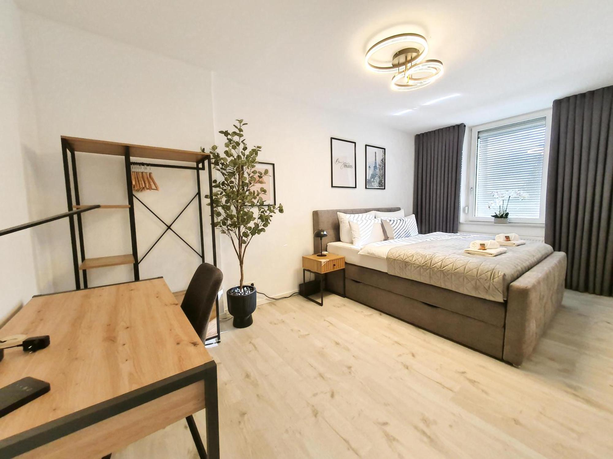 Livation - Apartments Hamm-Mitte - 2 Zi - Nespresso - Smarttv - Freewifi - Ausgestattete Kueche - 24H Check-In - Bis 4 Pers Pro Apartment Hamm  Exterior foto